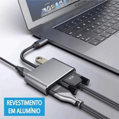 Adaptador USB-C para ligar mais telas: vale a pena no home office?