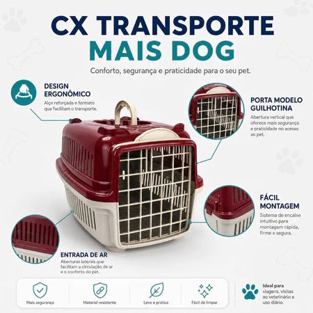 Caixa de transporte para cachorro de porte médio: vale a pena?